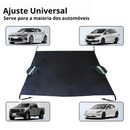 Universal oxford tecido frente do carro pára-brisas capa de pára-brisa do carr