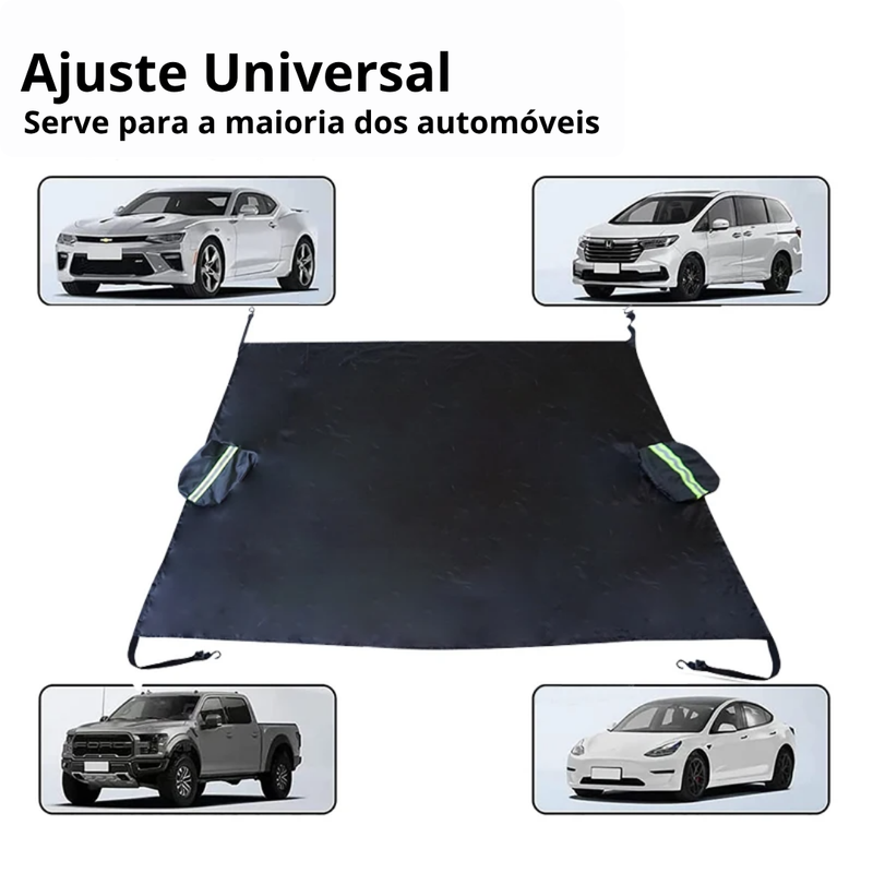 Universal oxford tecido frente do carro pára-brisas capa de pára-brisa do carr