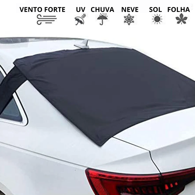 Universal oxford tecido frente do carro pára-brisas capa de pára-brisa do carr