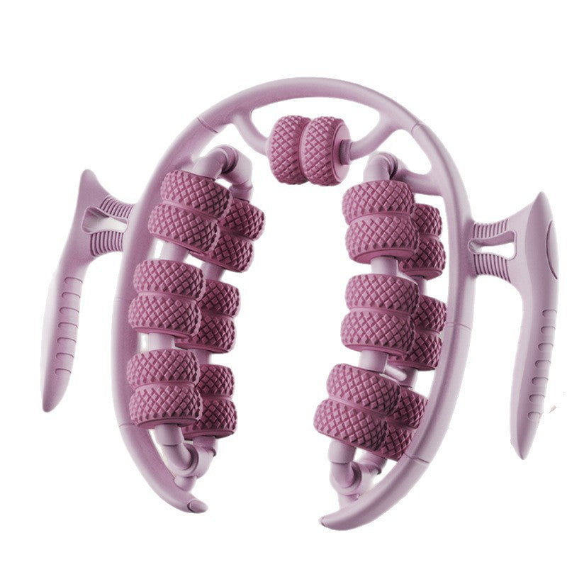 26-Wheel Leg Massager, Circular Leg Clamp Roller, Leg Beauty Device, Calf Muscle Relaxation Massage Equipment, Yoga Wheel