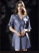 Camisola feminina de cetim