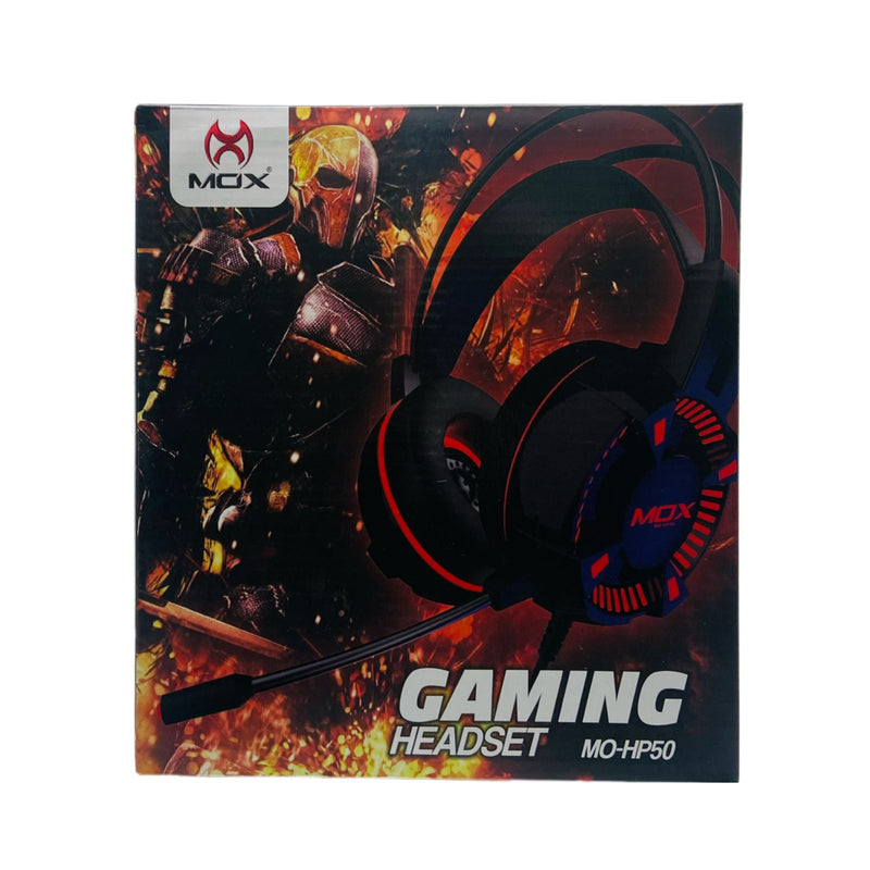 Fone Headset Gamer Mox Com Fio Conector P3 USB
