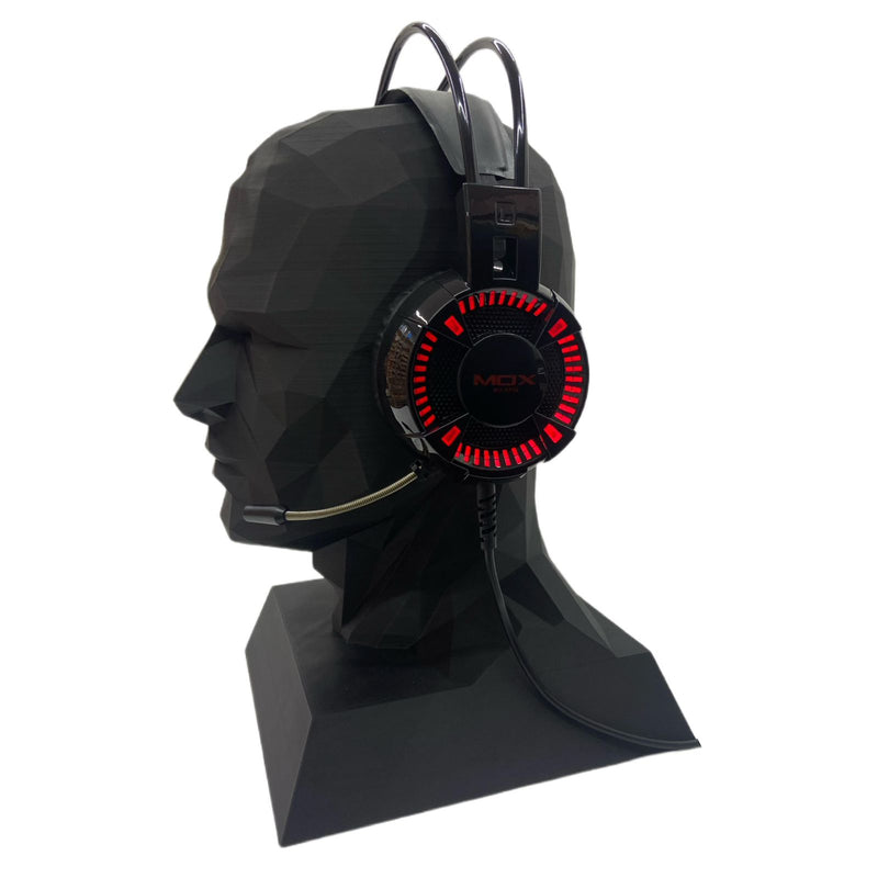 Fone Headset Gamer Mox Com Fio Conector P3 USB